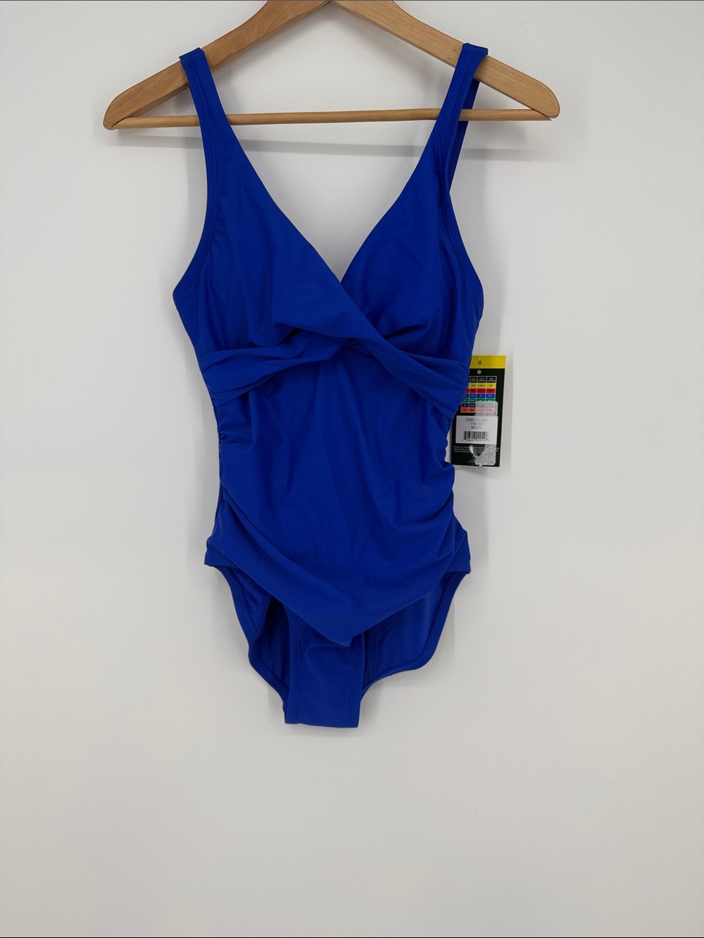 Roots One Piece Women's Swimsuit Blue Size 6 NEW
